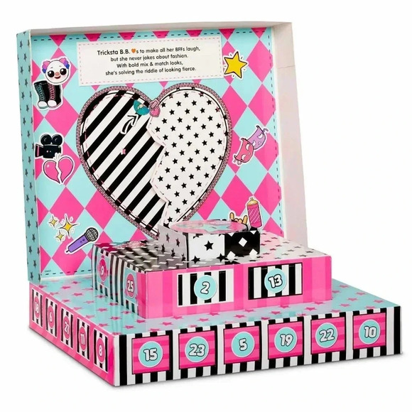 NEW LOL Surprise! Outfit Of The Day 25 Surprises Advent Calendar + Doll Set - Picture 1 of 3